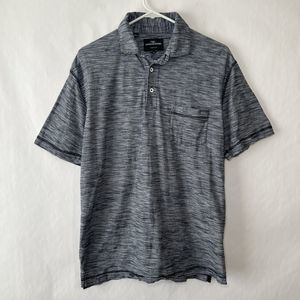 Rodd & Gunn Sports Fit Polo Shirt Mens XL Navy Blue Heather Australian Cotton